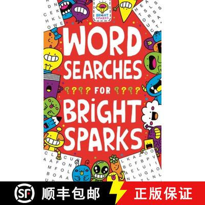 【3-4周达】Wordsearches for Bright Sparks: Ages 7 to 9 [9781780556307]