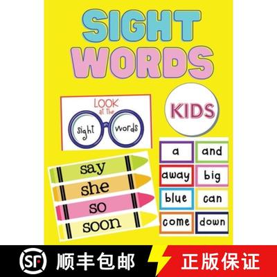 【3-4周达】Sight Words For Kids: 100 Sight Words Kindergarten Workbook Ages 4-8 - Learn to Read Adven... [9782457305198]