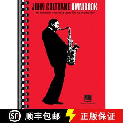 【3-4周达】John Coltrane Omnibook for C Instruments 52 Transcribed Solos for Jazz Musicians Authentic... [9781458422132]
