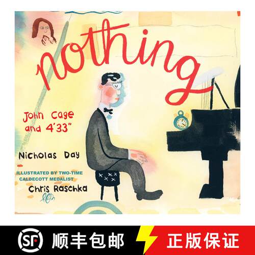 【3-4周达】精装 Nothing: John Cage and 4'33 [9780823454099]