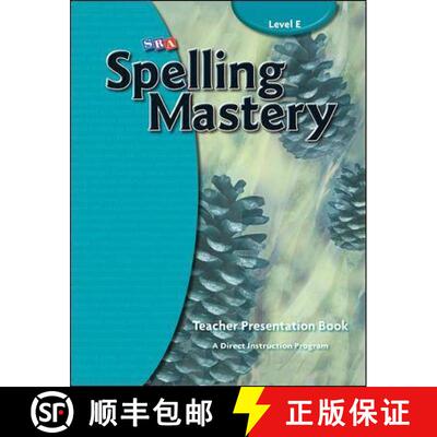 【3-4周达】Spelling Mastery Level E, Teacher Materials [9780076044917]