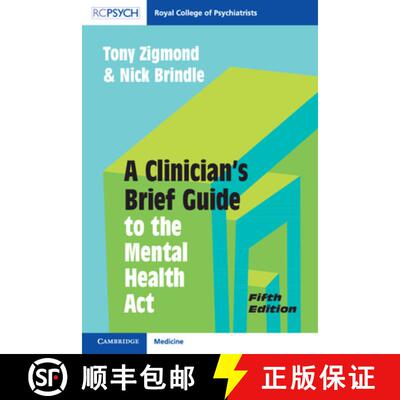 【3-4周达】A Clinician's Brief Guide to the Mental Health Act [9781009178303]