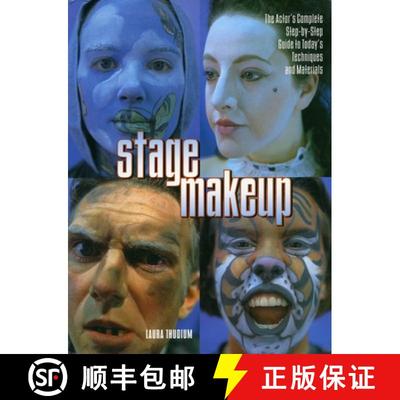 【3-4周达】Stage Make-up: The Actor's Complete Step by Step Guide to Today's Techniques and Materials [9780823088393]