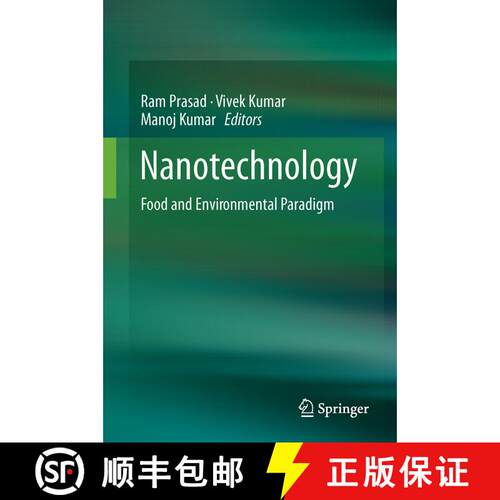 【3-4周达】精装 Nanotechnology: Food and Environmental Paradigm [9789811046773]