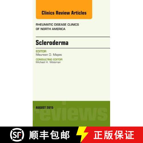 预订 精装 Scleroderma, An Issue of Rheumatic Disease Clinics [9780323393546]