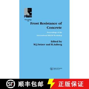 Resistance Proceedings Frost 9780419229001 Workshop 4周达 International the Concrete Resistanc... RILEM
