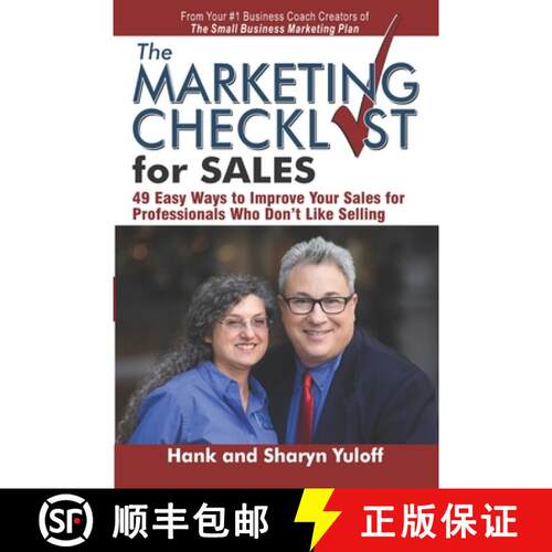 【3-4周达】The Marketing Checklist for Sales: 49 Easy Ways to Improve Your Sales for Professionals Wh... [9780986088896]