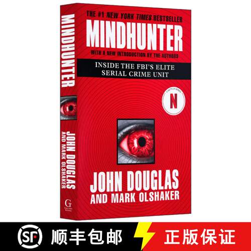 现货 心灵猎人 美版 Mindhunter: Inside the Fbi's Elite Serial Crime Unit [9781501191961]