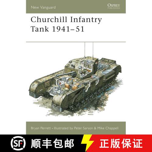 【3-4周达】Churchill Infantry Tank 1941–51 [9781855322974]