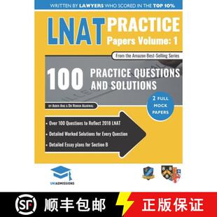【3-4周达】LNAT Practice Papers Volume One: 2 Full Mock Papers, 100 Questions in the style of the LNA... [9781912557318]