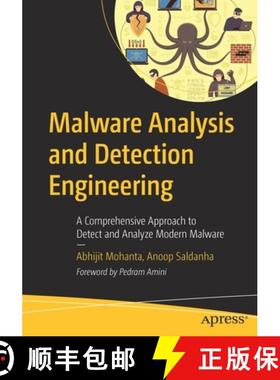 【3-4周达】Malware Analysis and Detection Engineering : A Comprehensive Approach to Detect and Analyz... [9781484261927]