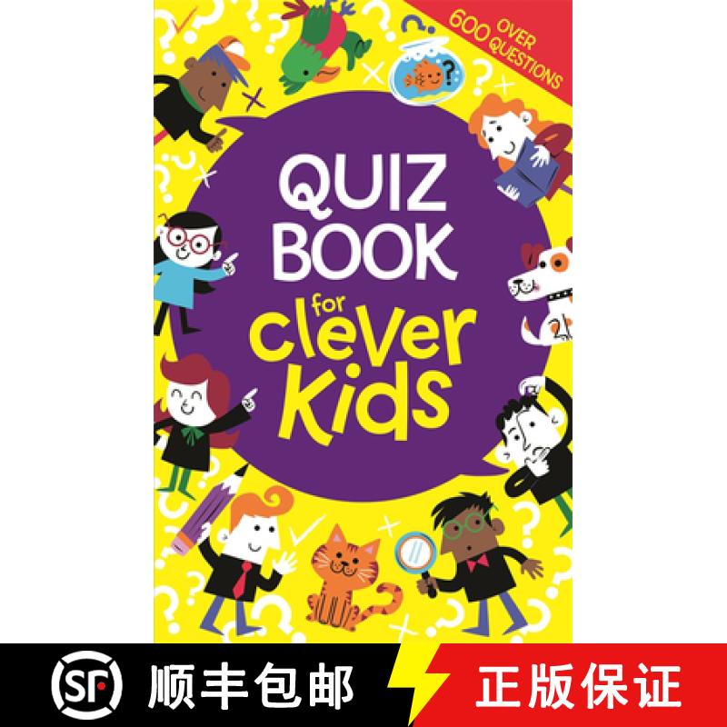 【2-3周达】Quiz Book for Clever Kids (R) [9781780553146]