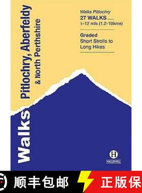 【3-4周达】Walks Pitlochry, Aberfeldy & North Perthshire [9781872405674]