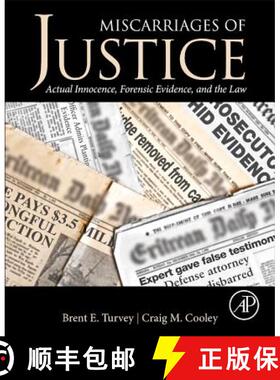 【3-4周达】Miscarriages of Justice: Actual Innocence, Forensic Evidence, and the Law [9780124115583]