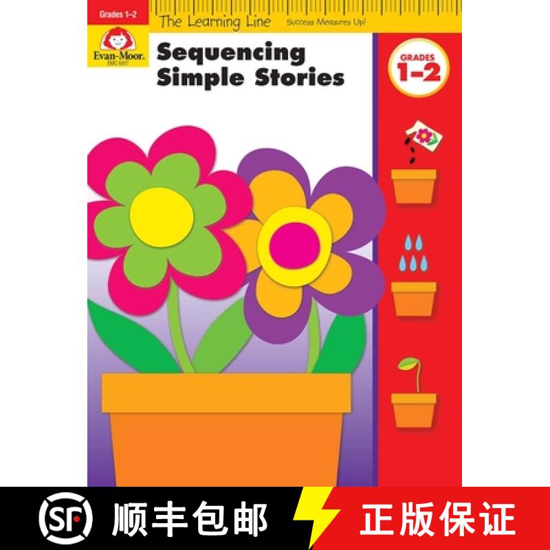 预订 学习起跑线 小故事编排趣味手工练习册 一至二年级 The Learning Line Sequencing Simple Stories Grade... [9781596731790]