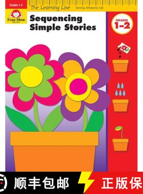 预订 学习起跑线 小故事编排趣味手工练习册 一至二年级 The Learning Line Sequencing Simple Stories Grade... [9781596731790]