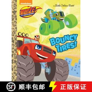 Blaze and 9780553538915 Bouncy Machines Tires Monster 预订 the