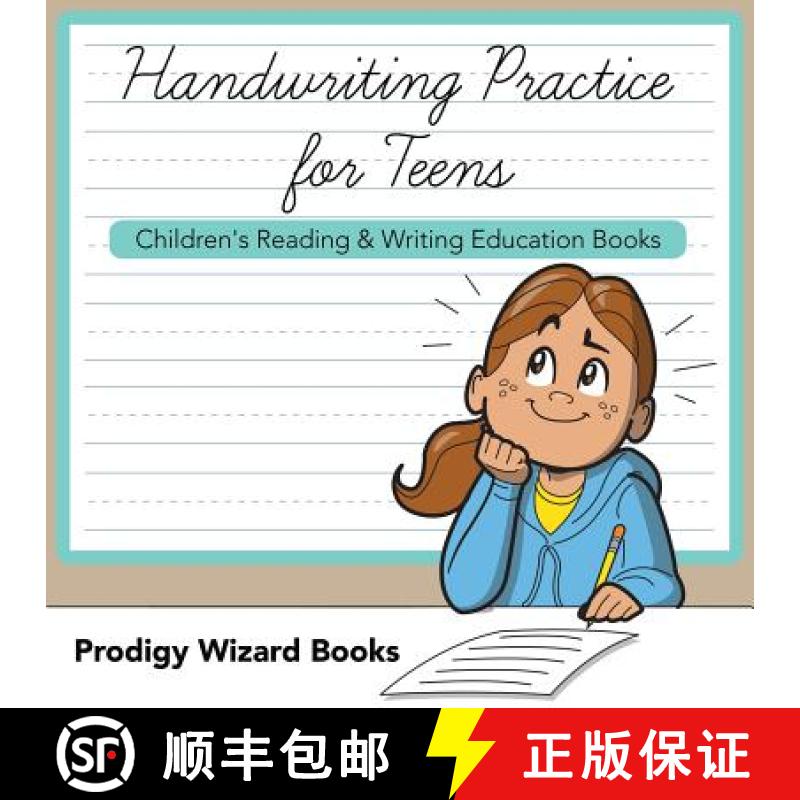 【2-3周达】Handwriting Practice for Teens : Children's Reading & Writing Education Books [9781683232872]