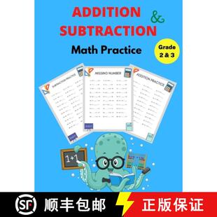 with 4周达 Subtraction and Practice Book Subtracting Game Addition 2&3 Grade 9781915104618 Addi... Math