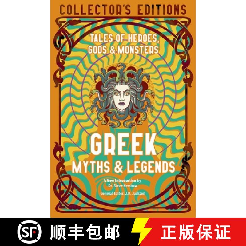 【3-4周达】Greek Myths & Legends: Tales of Heroes, Gods & Monsters [9781839648878]