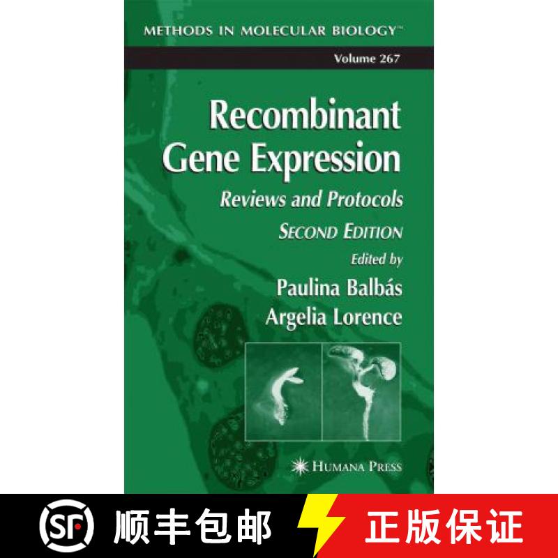 【3-4周达】Recombinant Gene Expression : Reviews and Protocols [9781617374609]