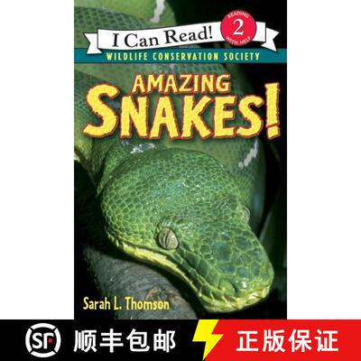 【3-4周达】Amazing Snakes! (I Can Read Book 2) [9780060544645]