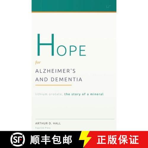 【3-4周达】Hope for Alzheimer's and Dementia: Lithium Orotate, the Story of a Mineral [9781066676903]