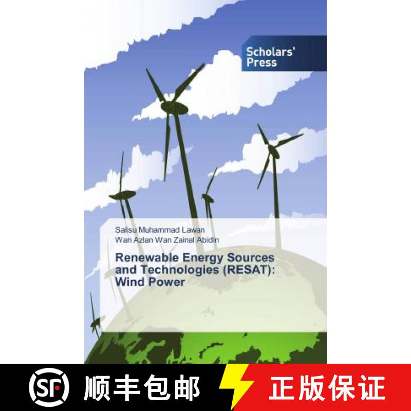 预订 Renewable Energy Sources and Technologies (RESAT): Wind Power [9786202305198]