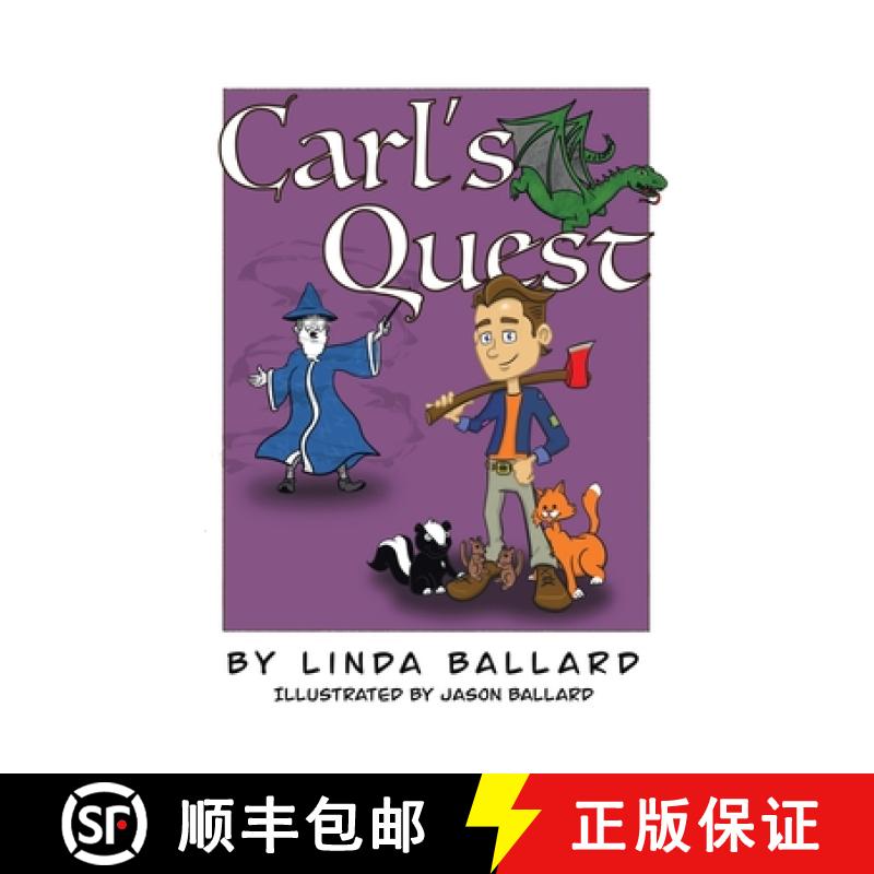 【3-4周达】Carl's Quest [9781645441618]