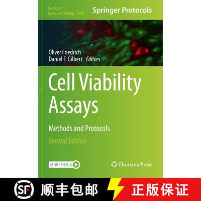 【3-4周达】Cell Viability Assays: Methods and Protocols (Second Edition 2023) [9781071630549]