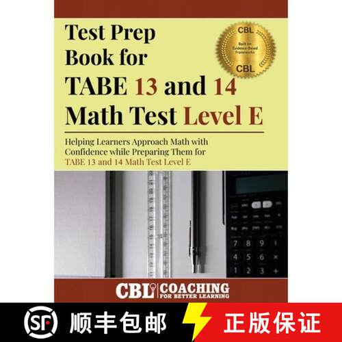 【3-4周达】Test Prep Book  for TABE 13 and 14 Math Test Level E [9798349240935]