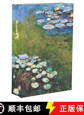 【3-4周达】Teneues - FlipTop Cards: Monet Landscapes, Notecards, 20 Full Color Notecards with 20 Clas... [9781623257286]