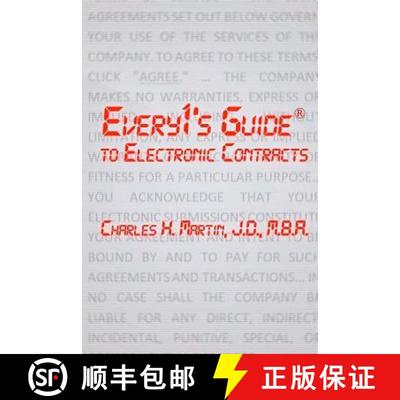 【3-4周达】Every1's Guide to Electronic Contracts: Contract Law on How to Create Electronic Signature... [9780989648820]