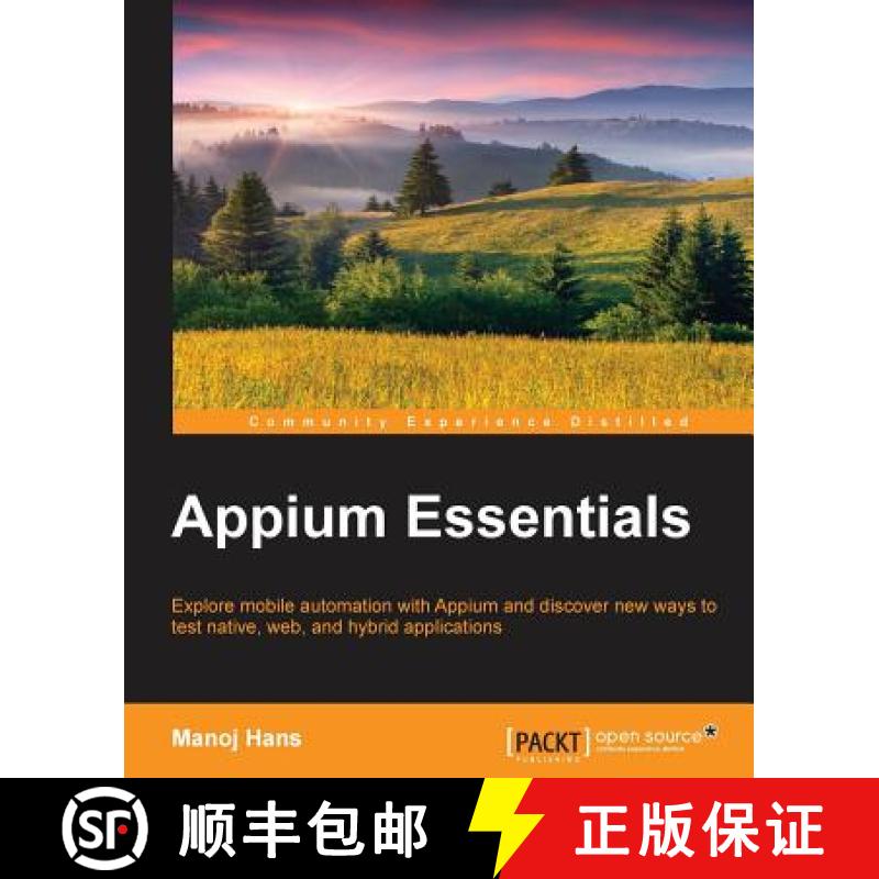 预订 Appium Essentials [9781784392482]