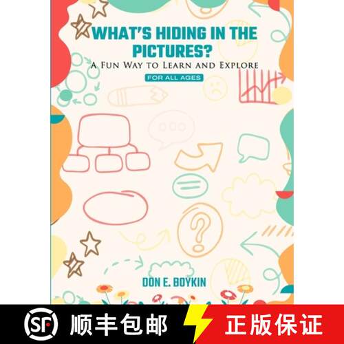 【3-4周达】What's Hiding in the Pictures?: A fun way to learn and explore! [9781917736039]
