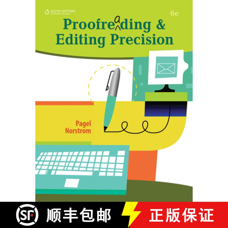 【3-4周达】Proofreading and Editing Precision (with CD-ROM) [9780538450454]图片