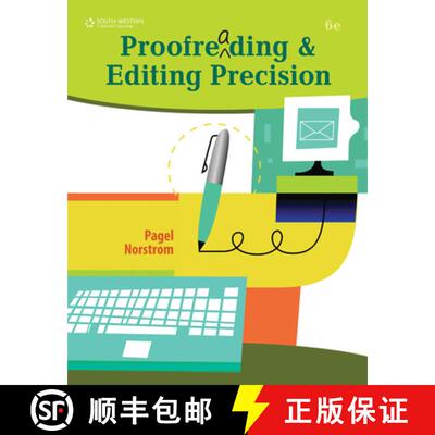 【3-4周达】Proofreading and Editing Precision (with CD-ROM) [9780538450454]