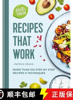 【3-4周达】HelloFresh Recipes that Work : More than 100 step-by-step recipes & techniques [9781784724658]