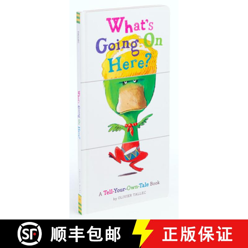 【3-4周达】What's Going on Here?: A Tell-Your-Own-Tale Book [9781452173177]