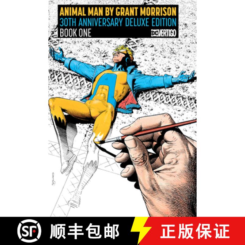 【3-4周达】Animal Man by Grant Morrison 30th Anniversary Deluxe Edition Book One [9781401285470]