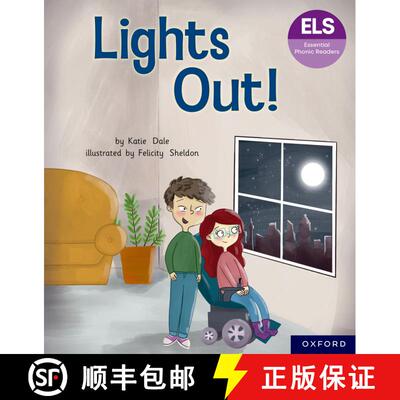 【3-4周达】Essential Letters and Sounds: Essential Phonic Readers: Oxford Reading Level 5: Lights Out [9781382055703]