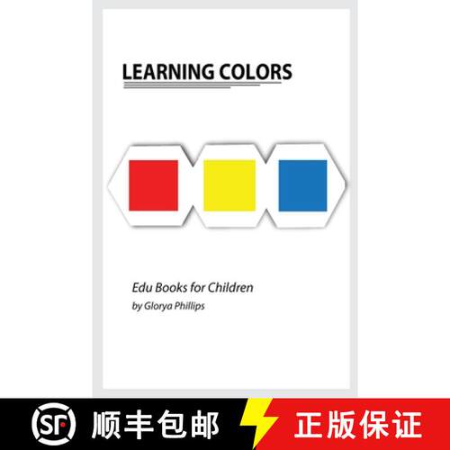 【3-4周达】Learning Colors: Montessori colors book, bits of intelligence for baby and toddler, childr... [9787589078446]