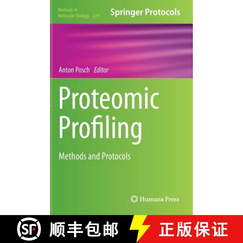 【3-4周达】Proteomic Profiling : Methods and Protocols [9781493925490]