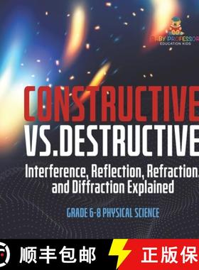 【3-4周达】Constructive vs. Destructive | Interference, Reflection, Refraction, and Diffraction Expla... [9781541995086]