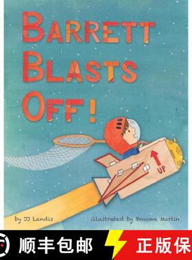 【3-4周达】Barrett Blasts Off [9781732046344]