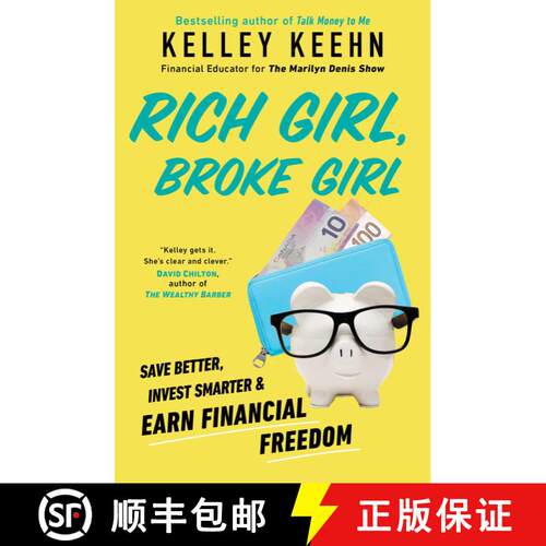 【3-4周达】Rich Girl, Broke Girl: Save Better, Invest Smarter, and Earn Financial Freedom [9781982160517]