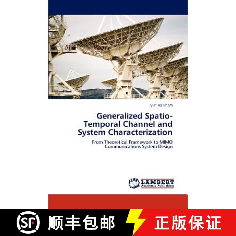 预订 Generalized Spatio-Temporal Channel and System Characterization [9783847308706]