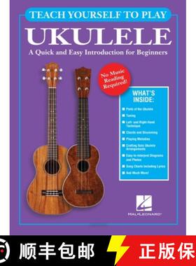 预订 Teach Yourself to Play Ukulele: No Music Reading Required! [9781705135198]