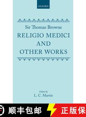 【3-4周达】Religio Medici [9780198114291]