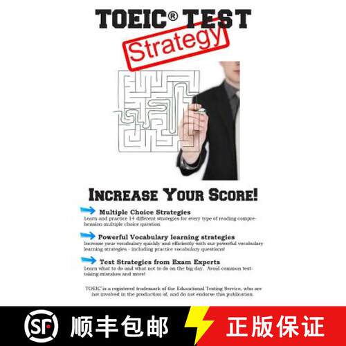 【3-4周达】TOEIC Test Strategy: Winning Multiple Choice  Strategies for the  TOEIC® Exam [9781772451863]